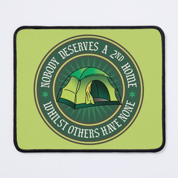 Item preview, Nobody Deserves A Second Home Whilst Others Have None designed and sold by Picket Club.