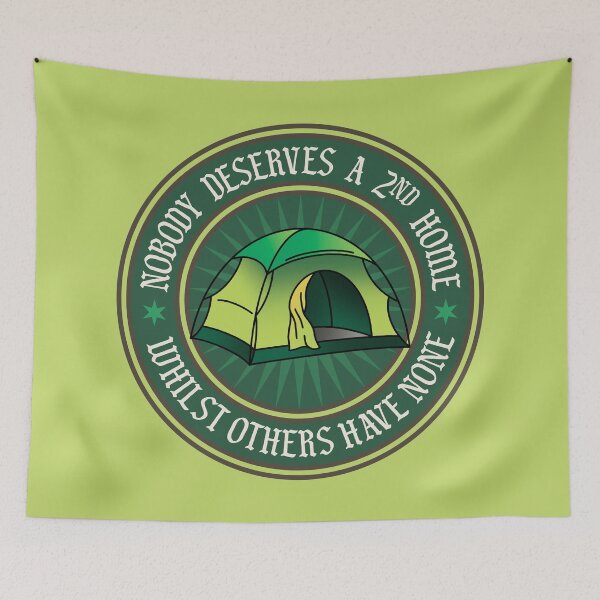 Item preview, Nobody Deserves A Second Home Whilst Others Have None designed and sold by Picket Club.