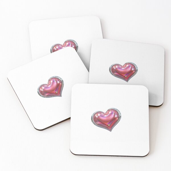 Item preview, Shiny 3D Red Heart Metallic Icon designed and sold by NostalgiaOS.