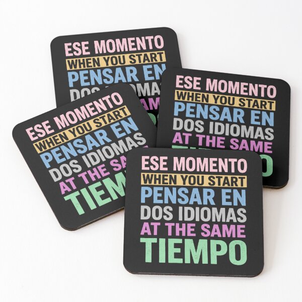 Item preview, Ese Momento Cuando Empiezas A Pensar En Dos Idiomas Al Mismo Tiempo designed and sold by Markon22.