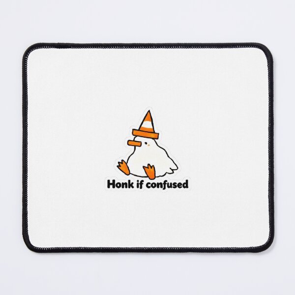 Item preview, Funny goose honk if confused  designed and sold by Animal Lover.