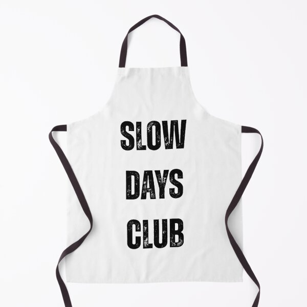 Item preview, Slow Days Club - Vintage Motivational Typography designed and sold by MAGICVISION-LAB.