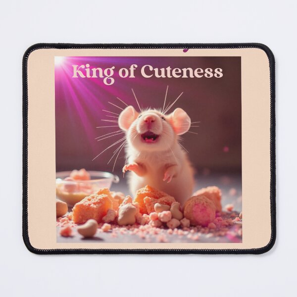 Item preview, Master of Mayhem King of Cuteness Pet Rat designed and sold by Sachie's Studio.