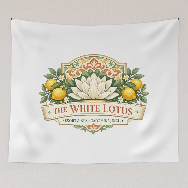 Item preview, White Lotus Resort and Spa Sicily designed and sold by agearb.