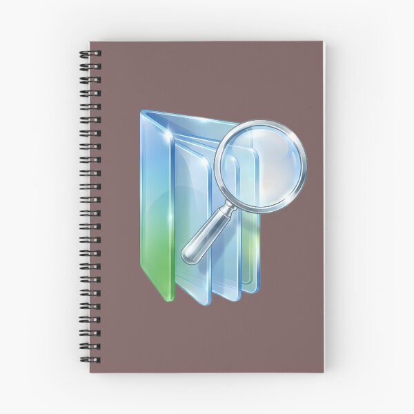 Item preview, Search Folder Icon frutiger Aero Aesthetic designed and sold by NostalgiaOS.