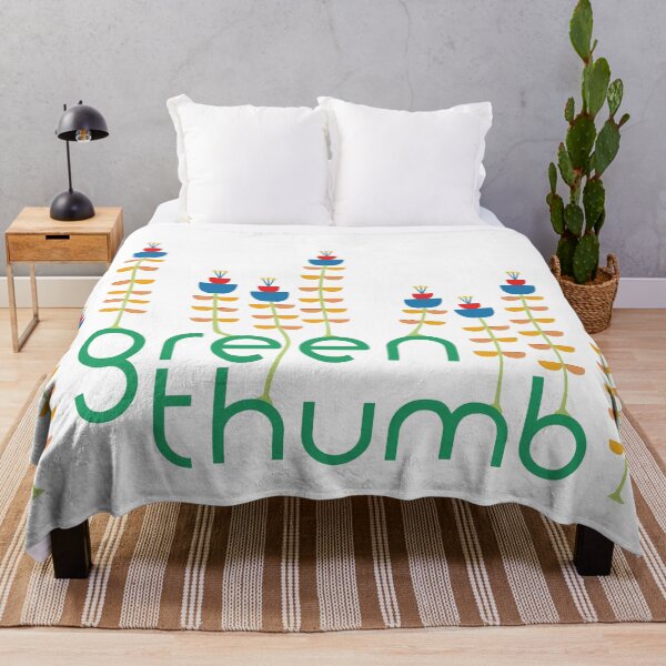 Item preview, Green Thumb - Retro Styled Flowers designed and sold by TamaraWabe.