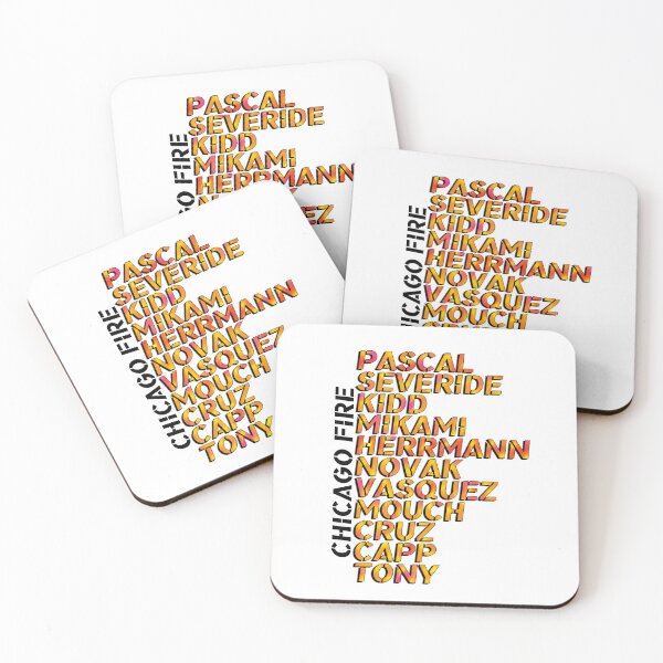 Item preview, Chicago Fire Character List  designed and sold by ellenugget.
