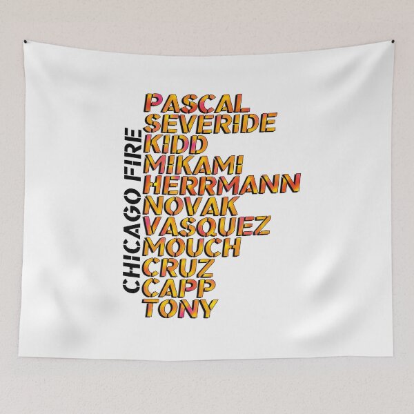 Item preview, Chicago Fire Character List  designed and sold by ellenugget.