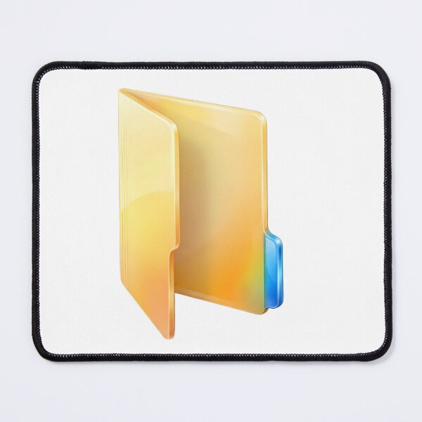 Item preview, Glossy Yellow Folder Icon 3D designed and sold by NostalgiaOS.