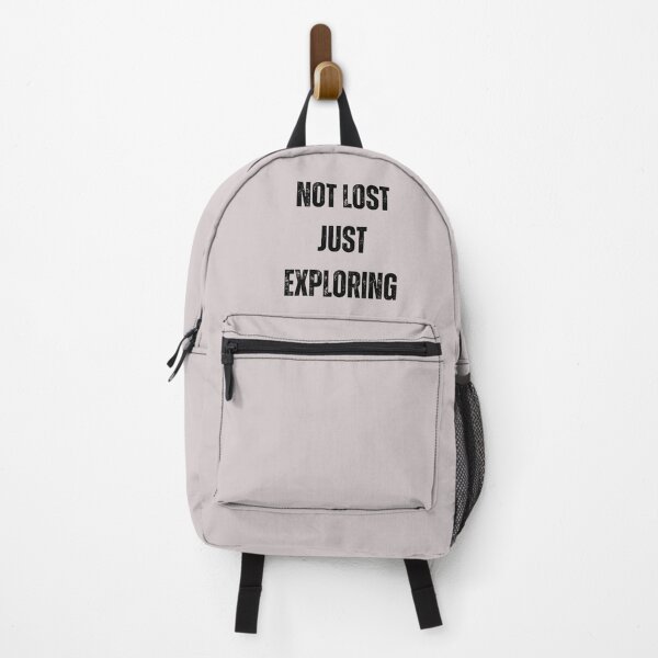 Item preview, Not Lost Just Exploring - Vintage Distressed Adventure Quote designed and sold by MAGICVISION-LAB.