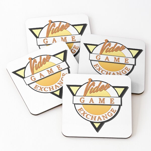 Item preview, Video Game Exchange Logo – Retro Gaming Store Nostalgia designed and sold by Stores-B-Us.