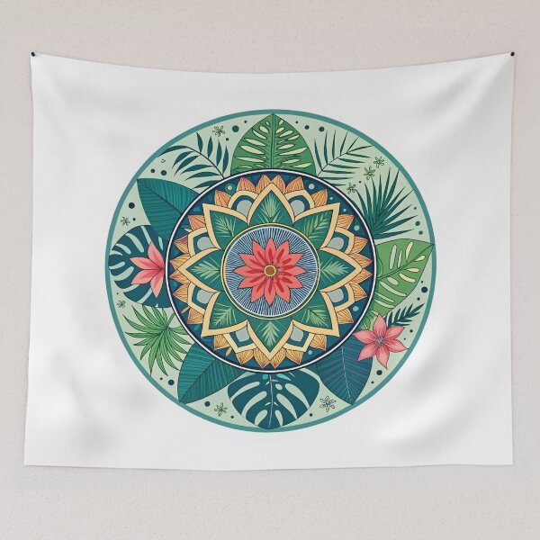 Item preview, Intricate Bohemian Mandala Design - Sacred Geometry Zen Floral Pattern designed and sold by Anime9122.