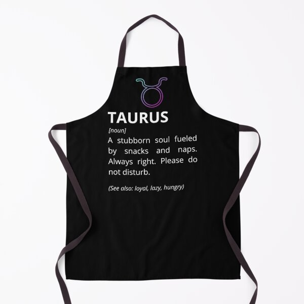 Item preview, Taurus Definition - Funny Zodiac Dictionary Gift designed and sold by Freddie's Design Studio.
