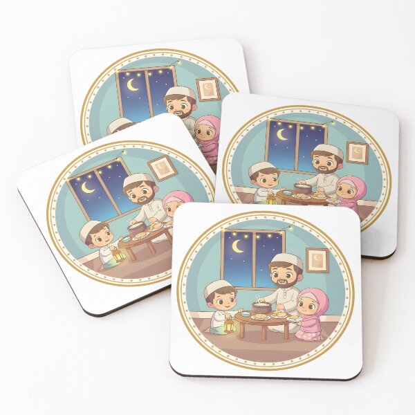 Item preview, Cute Family Suhoor Ramadan Preparation designed and sold by WowDezign.