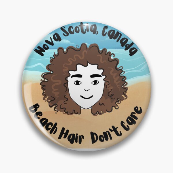 Item preview, Beach Hair Don't Care Brown designed and sold by SeaBirdPress.