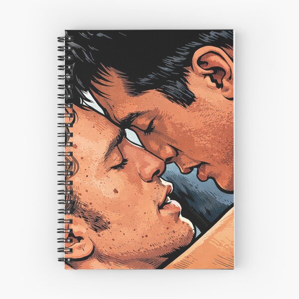 Item preview, Ilya and Shane kiss in heated rivalry (fan art) designed and sold by PopCultureAndStuff.