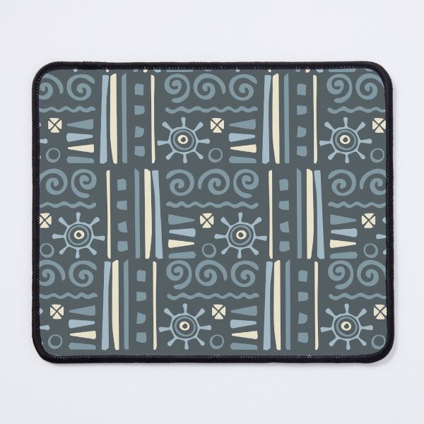 Item preview, Modern Totemic Tessellation - Ethnic Polynesian Tribal  - Gifts For Husband designed and sold by RoyalStarsPatts.