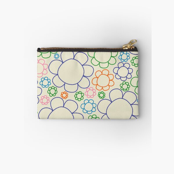 Item preview, Cheerful Doodle Flowers Retro Floral Pattern designed and sold by kierkegaard.