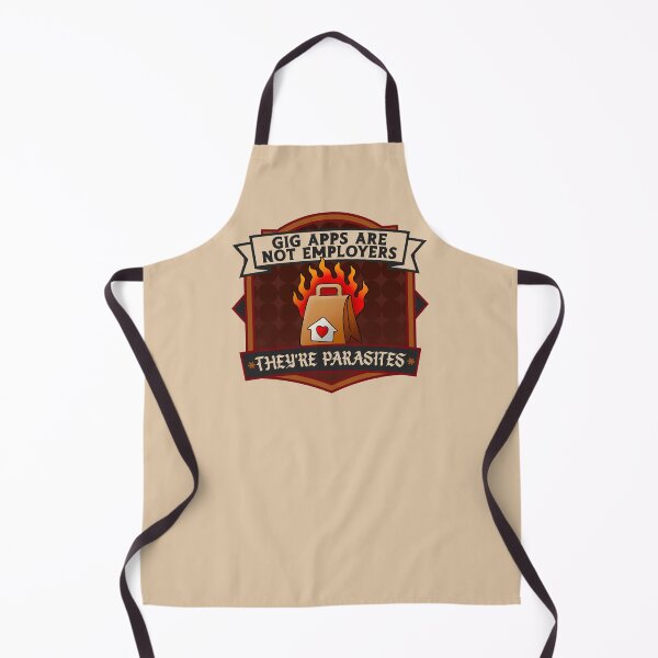 Item preview, Gig Apps Are Not Employers, They're Parasites designed and sold by Picket Club.