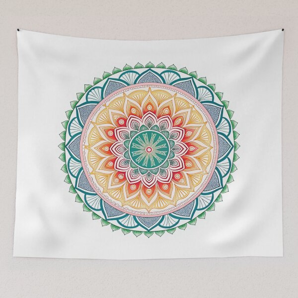 Item preview, Intricate Bohemian Mandala Design - Sacred Geometry Zen Floral Pattern designed and sold by Anime9122.