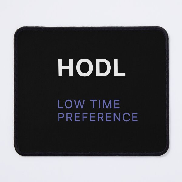 Item preview, HODL – Subtle Bitcoin Typography for Long-Term Investors designed and sold by Conviction studio.