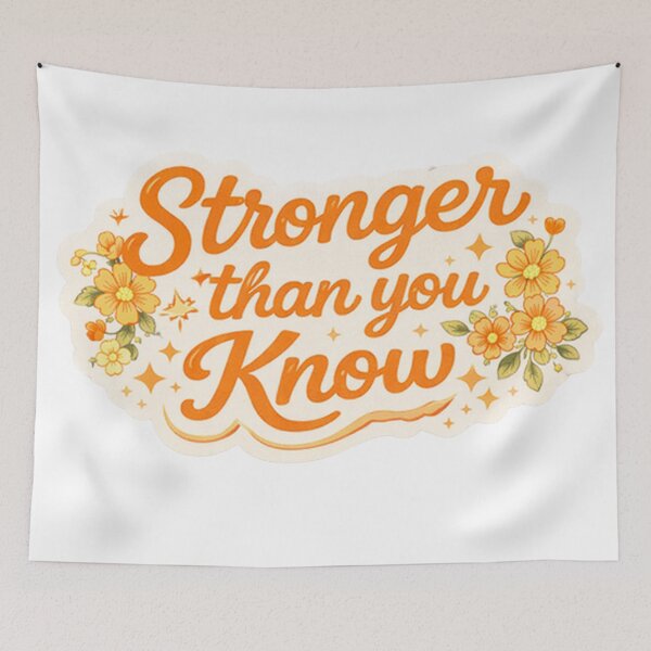 Item preview, Stronger Than You Know designed and sold by Melissa Conner.