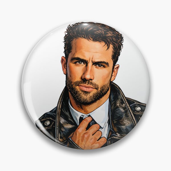 Item preview, Robbie Graham-Kuntz from Heated Rivalry tie (fan art) designed and sold by PopCultureAndStuff.