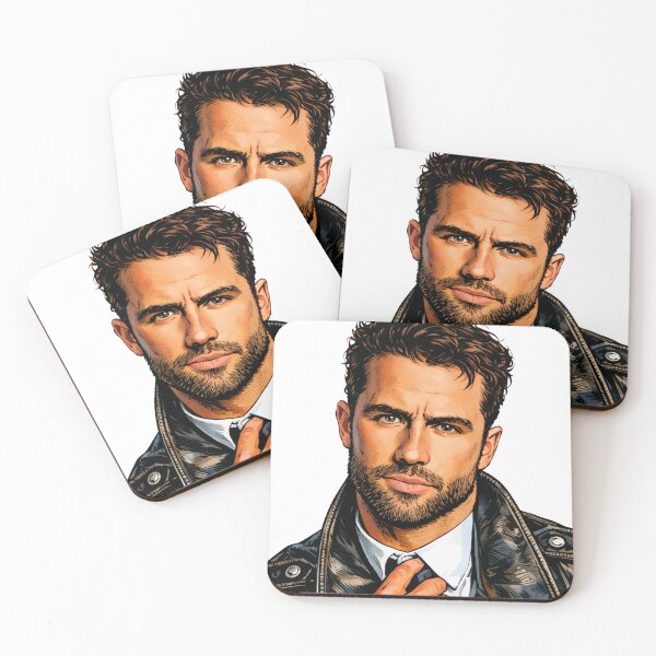 Item preview, Robbie Graham-Kuntz from Heated Rivalry tie (fan art) designed and sold by PopCultureAndStuff.