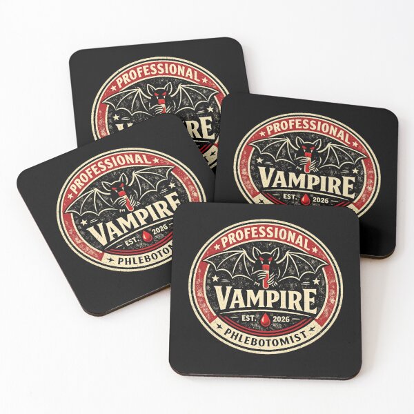 Item preview, Professional Vampire Phlebotomist Badge designed and sold by 97Ts.