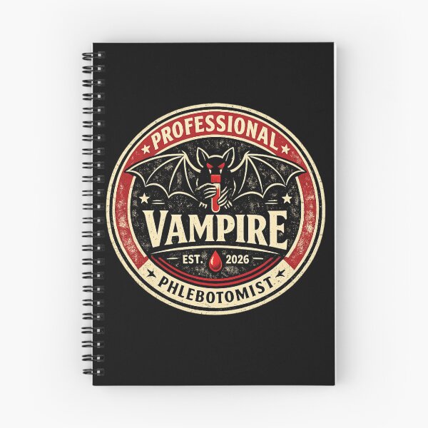 Item preview, Professional Vampire Phlebotomist Badge designed and sold by 97Ts.