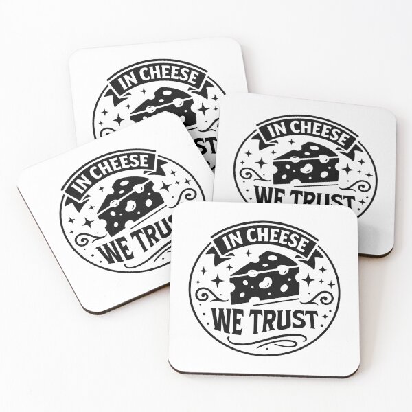 Item preview, Funny Cheese Lover Foodie Quote - In Chese We Trust designed and sold by gunaone-design.