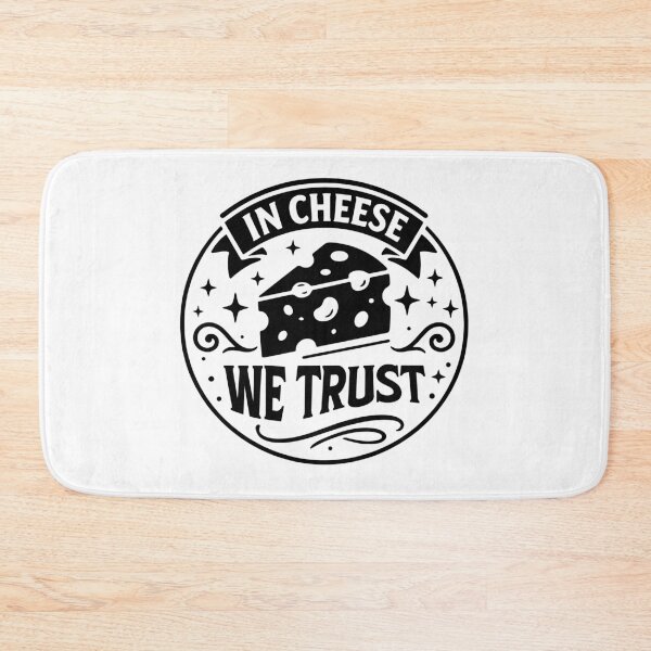 Item preview, Funny Cheese Lover Foodie Quote - In Chese We Trust designed and sold by gunaone-design.