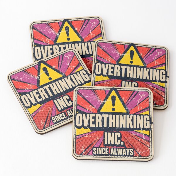 Item preview, Overthinking Inc designed and sold by Visual Dept..