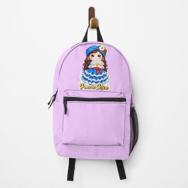 Item preview, Puerto Rico Traditional Girl Blob – Cute Boricua Cultural Art designed and sold by Gladys Art Studio.