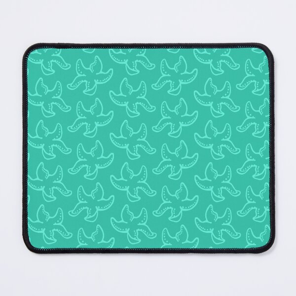 Item preview, Starfish Pattern, Monochrome Sea Green Variant designed and sold by Free-Spirit-Meg.