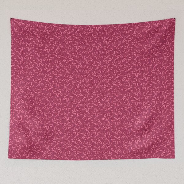Item preview, Starfish Pattern, Monochrome Magenta Variant designed and sold by Free-Spirit-Meg.