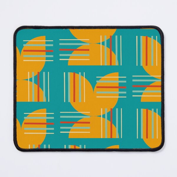Item preview, Tulip flowers and stripes in a turquoise land designed and sold by StefanStudioArt.