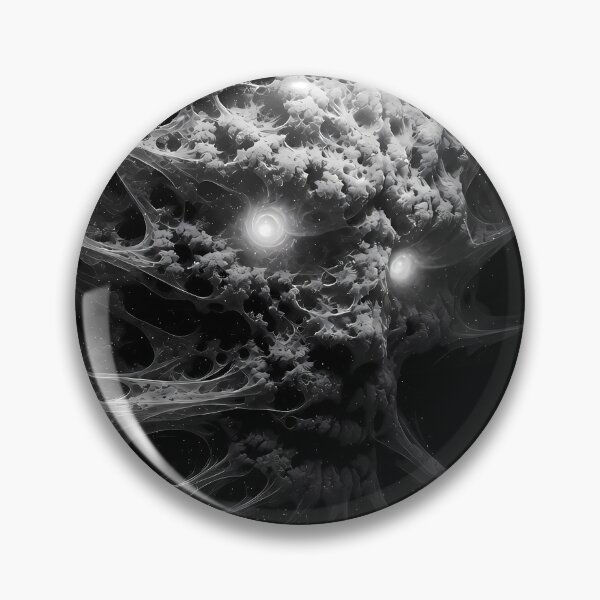 Item preview, Guardian of the Neon Shadow  | Cosmic Guardian of the Void | Dark Psychedelic Wall Art designed and sold by House of the Charlatan.