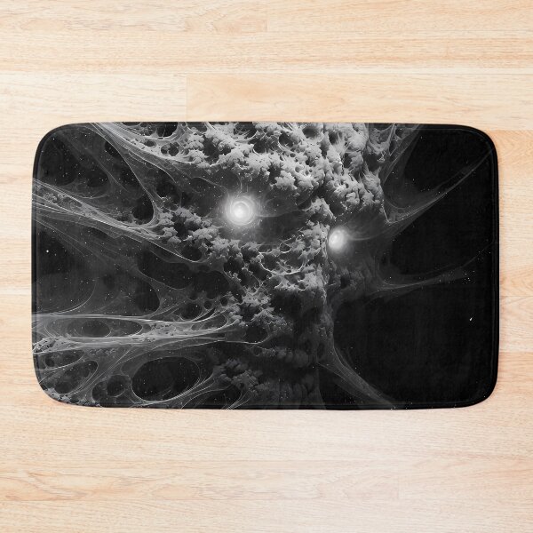Item preview, Guardian of the Neon Shadow  | Cosmic Guardian of the Void | Dark Psychedelic Wall Art designed and sold by House of the Charlatan.
