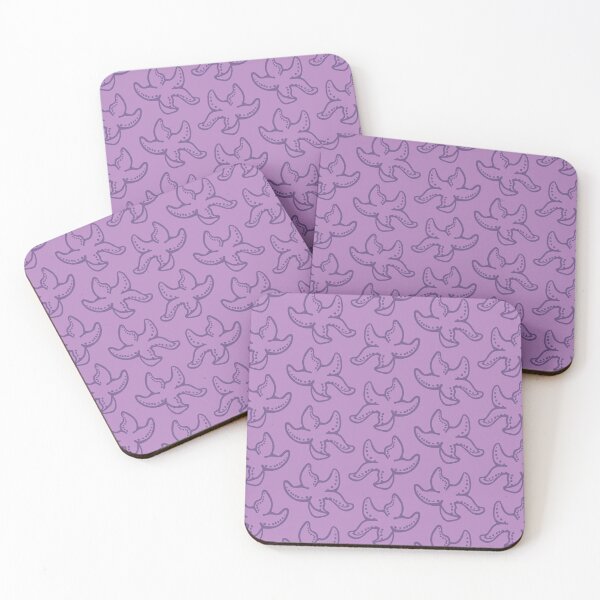 Item preview, Starfish Pattern, Monochrome Purple Variant designed and sold by Free-Spirit-Meg.