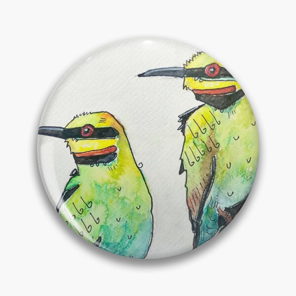 Item preview, Rainbow Bee-eaters designed and sold by KristySBArt.