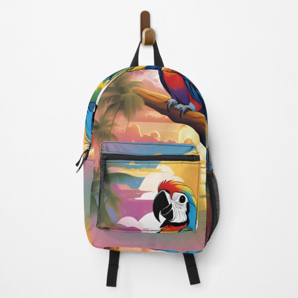 Item preview, Tropical Macaw Guardians of Sunset designed and sold by CASASIS_MERCH.