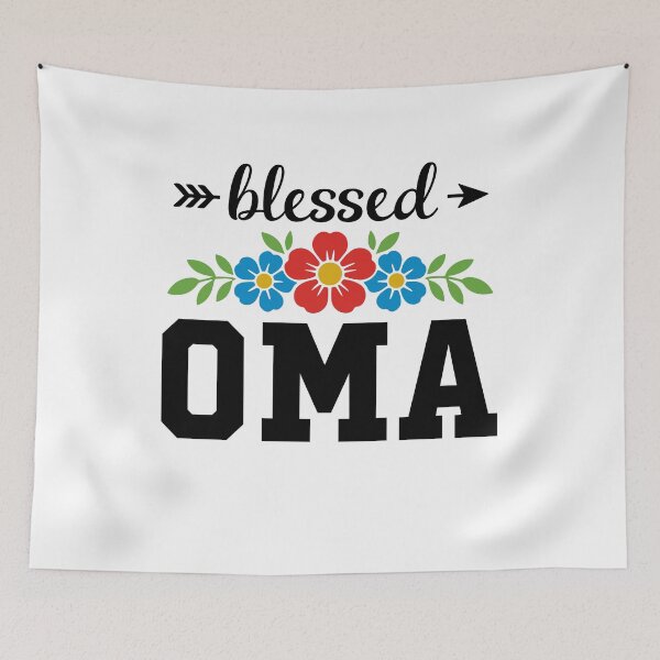Item preview, Blessed Oma Grandma Gift for Mother's Day designed and sold by gunaone-design.