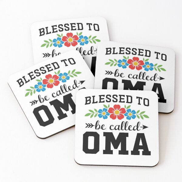 Item preview, Blessed To Be Called Oma Cool Grandma Announcement designed and sold by gunaone-design.