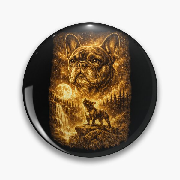 Item preview, French Bulldog Howling To The Moon T-Shirt, Vintage Graphic Dog Lover Shirt, Gift Bulldog Mom, 90s Full Moon Dog Shirt, Silly Frenchy Shirt designed and sold by faridman.