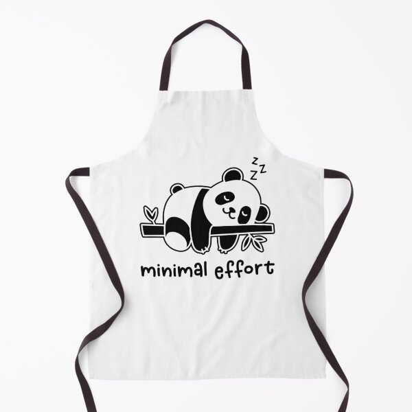Item preview, Minimal Effort - Funny Panda Bear Napping designed and sold by gunaone-design.