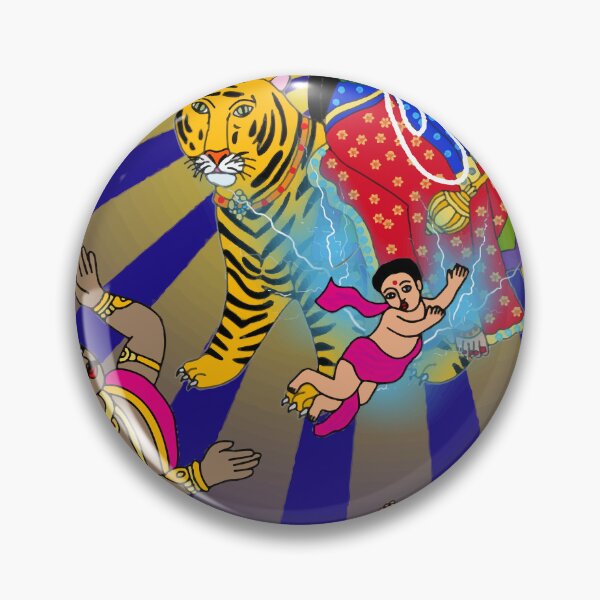 Item preview, Goddess Durga Divine Design – Powerful Hindu Spiritual Artwork designed and sold by Harshit_Digital_Arts.