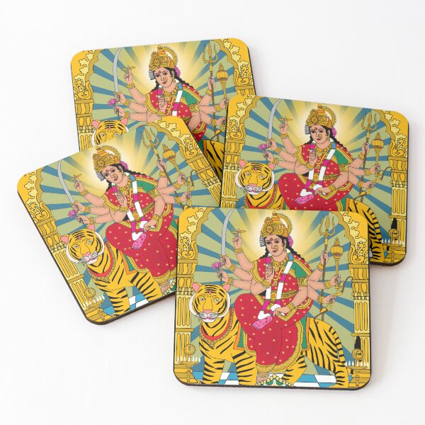 Item preview, Sacred Durga Goddess Design – Mythological Hindu Art Creation designed and sold by Harshit_Digital_Arts.