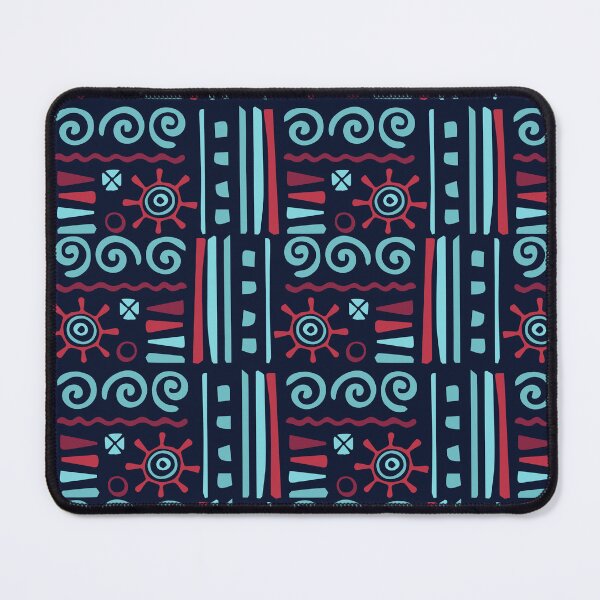 Item preview, Artistic Tiki Tessellation - Ethnic Polynesian Tribal  - Gifts For Wife designed and sold by RoyalStarsPatts.