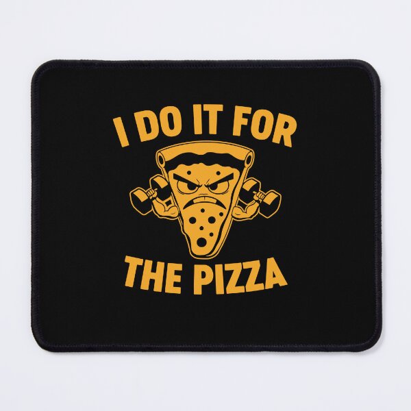Item preview, I Do It For The Pizza Funny Gym Workout Fitness Motivation designed and sold by gunaone-design.